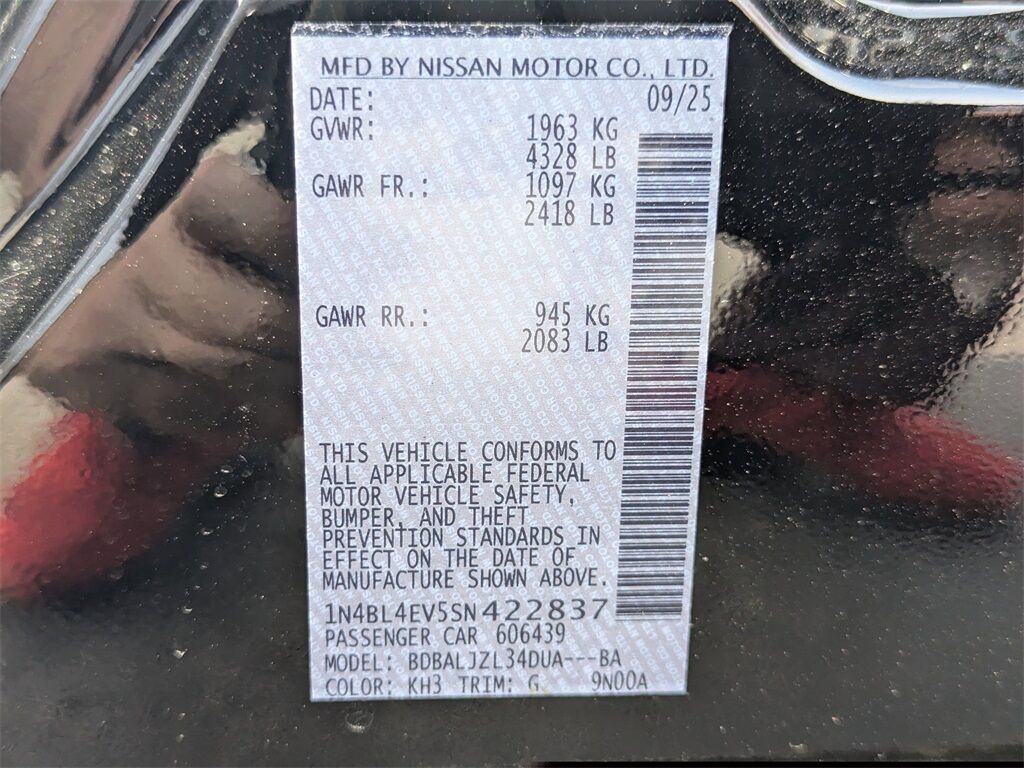 2025 Nissan Altima 2.5 SL Kennesaw GA