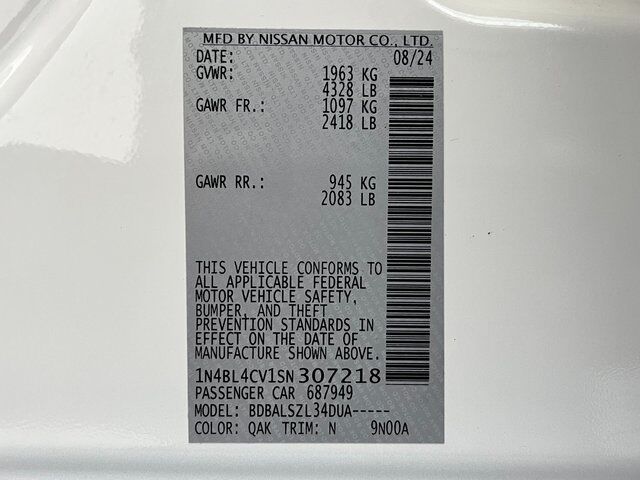 2025 Nissan Altima 2.5 SR Carrollton TX