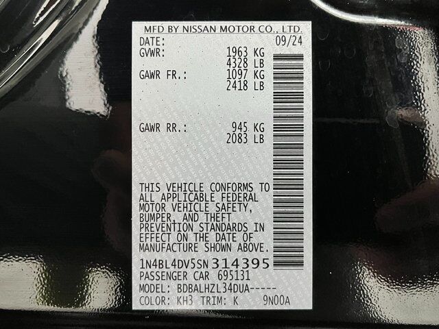 2025 Nissan Altima 2.5 SV Carrollton TX