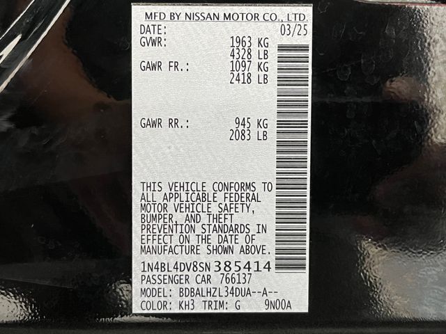 2025 Nissan Altima 2.5 SV Carrollton TX