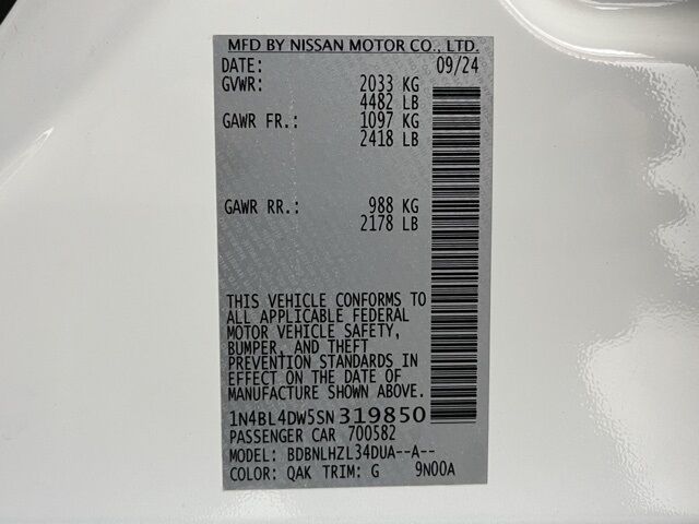 2025 Nissan Altima 2.5 SV Carrollton TX