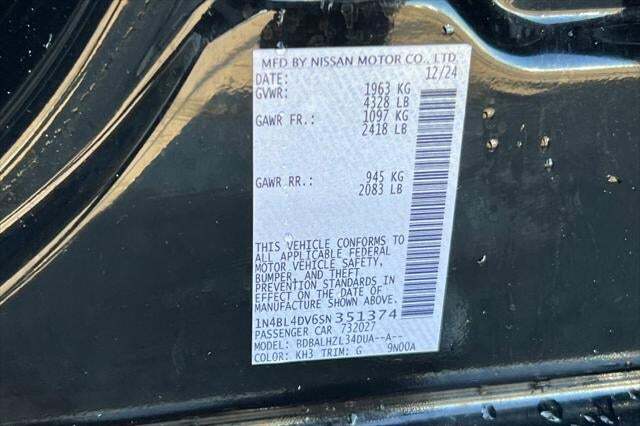 2025 Nissan Altima SV Roseville CA
