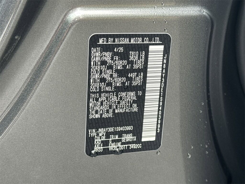 2025 Nissan Armada PRO-4X Kennesaw GA