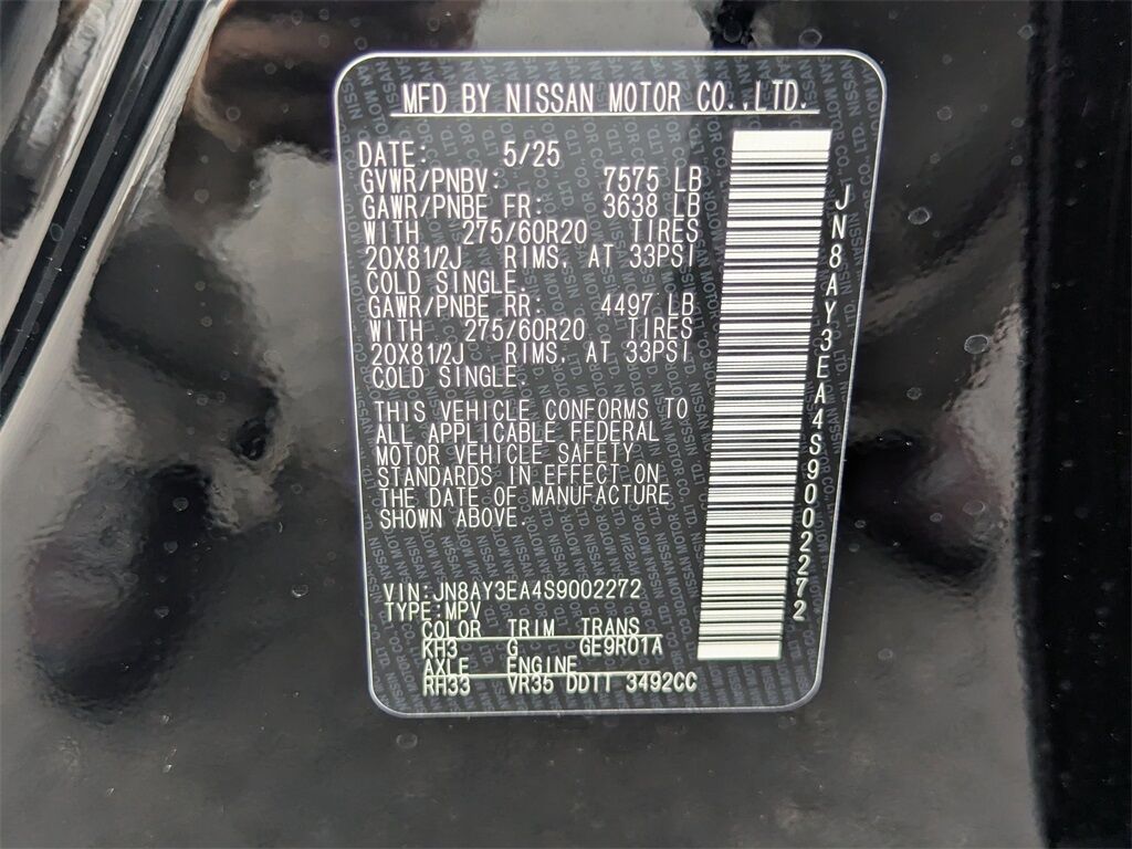 2025 Nissan Armada Platinum Kennesaw GA