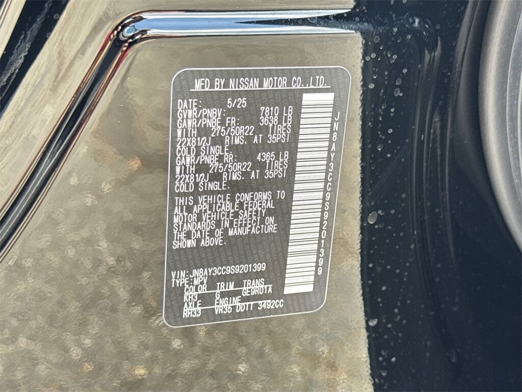 2025 Nissan Armada Platinum Reserve Kennesaw GA