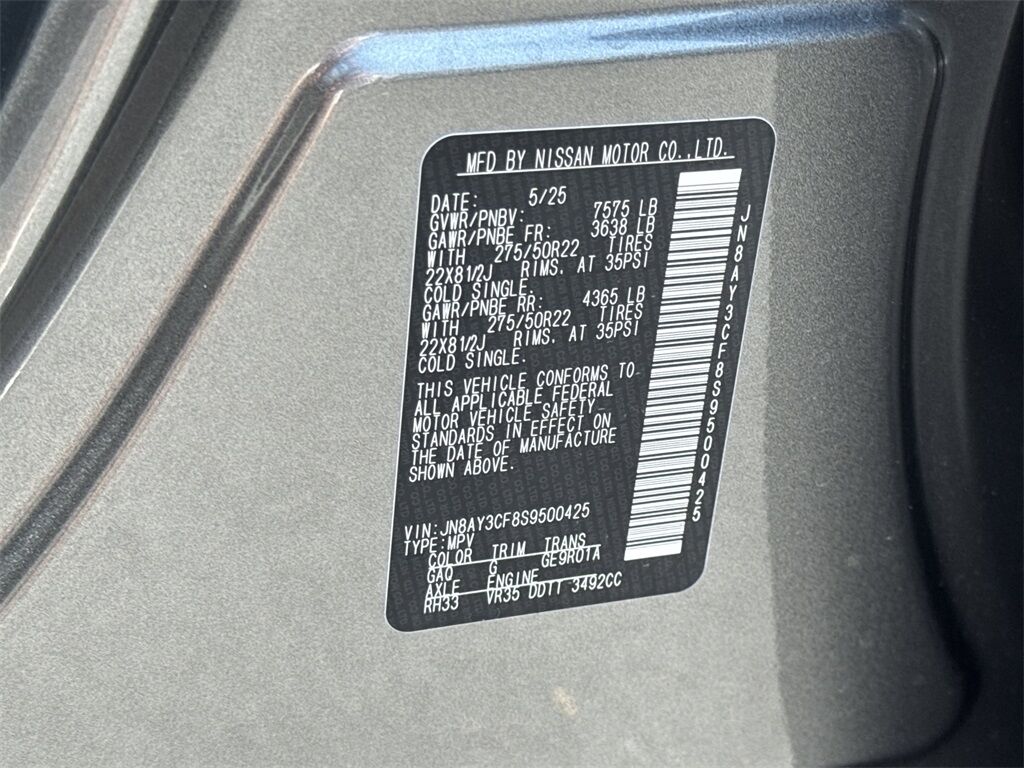 2025 Nissan Armada Platinum Reserve Kennesaw GA