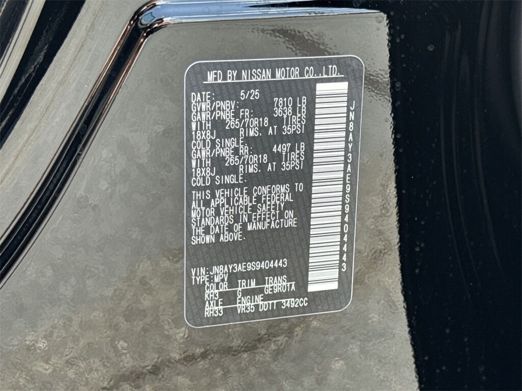 2025 Nissan Armada SV Kennesaw GA
