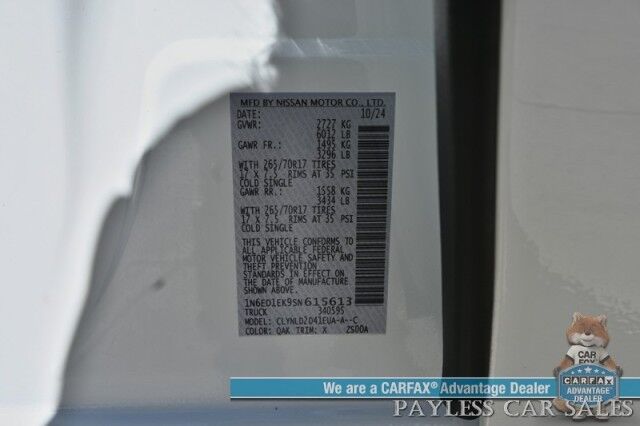 2025 Nissan Frontier PRO-4X Anchorage AK