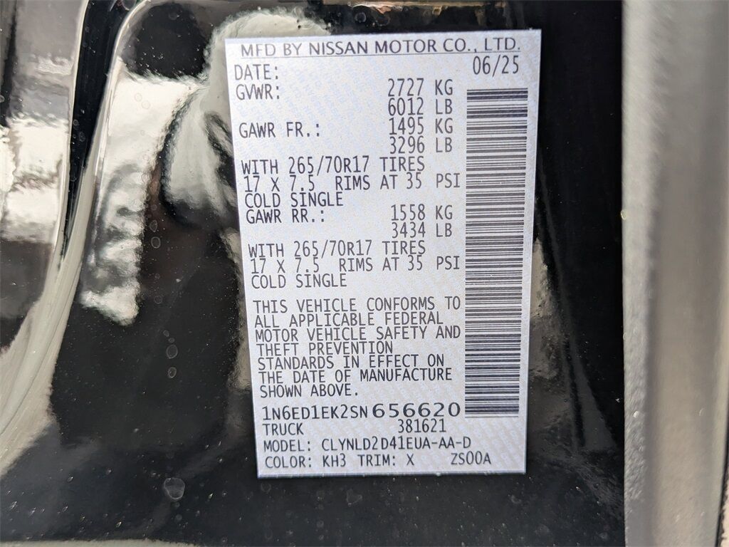 2025 Nissan Frontier PRO-4X Kennesaw GA