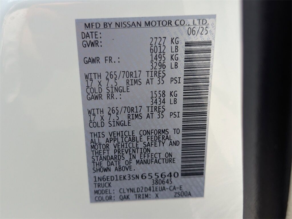 2025 Nissan Frontier PRO-4X Kennesaw GA
