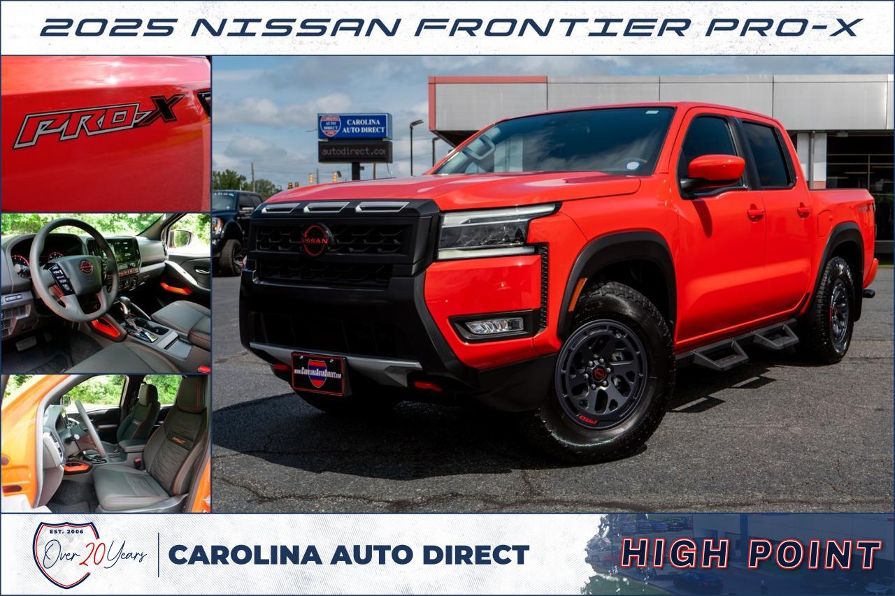 2025 Nissan Frontier PRO-X / 3.8L V6 / Bilstein Shocks / PRO Alloy Wheels!