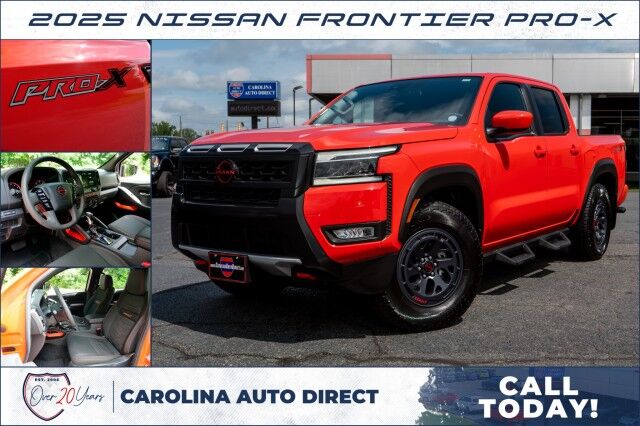 2025 Nissan Frontier PRO-X / 3.8L V6 / Bilstein Shocks / PRO Alloy Wheels!