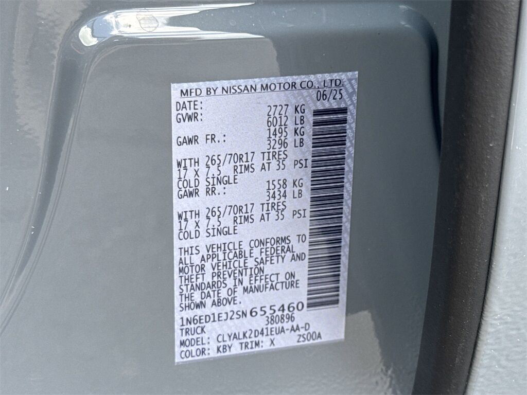 2025 Nissan Frontier PRO-X Kennesaw GA