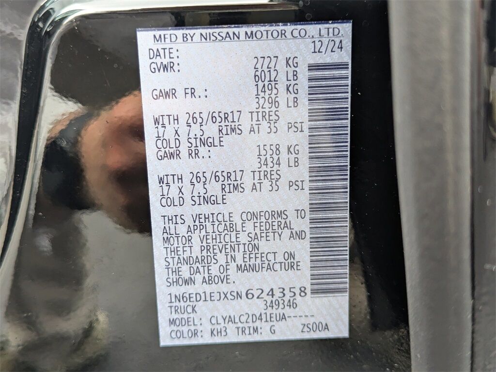 2025 Nissan Frontier SV Kennesaw GA