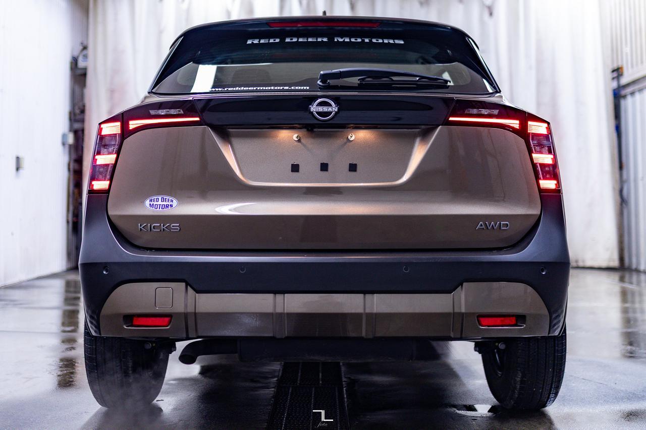 2025 Nissan Kicks AWD S BCam Red Deer AB
