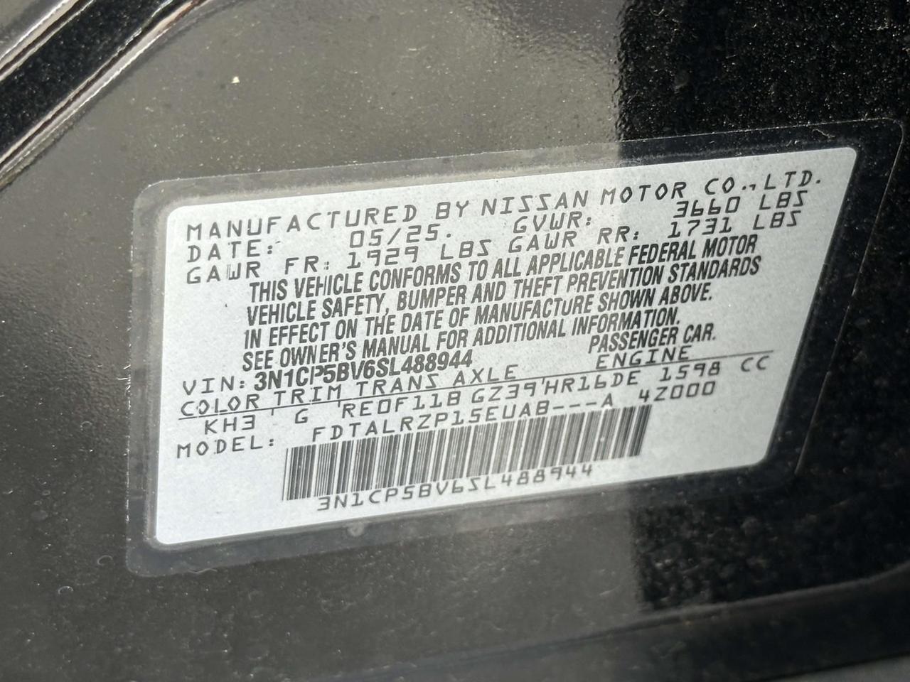 2025 Nissan Kicks Play S Alexandria VA