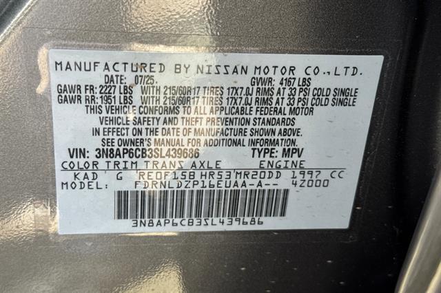 2025 Nissan Kicks SV San Luis Obispo CA