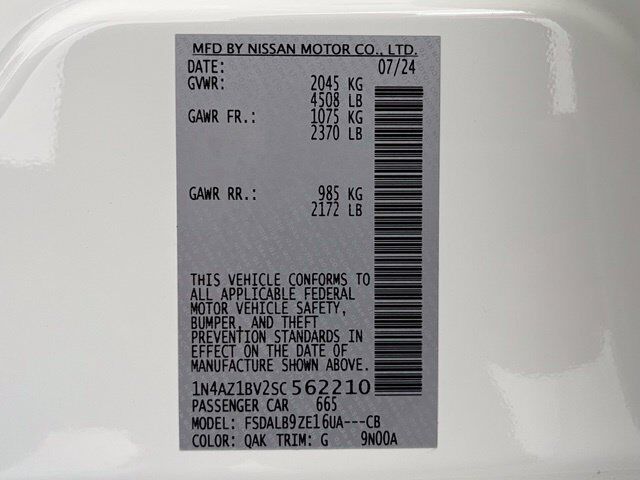 2025 Nissan Leaf S