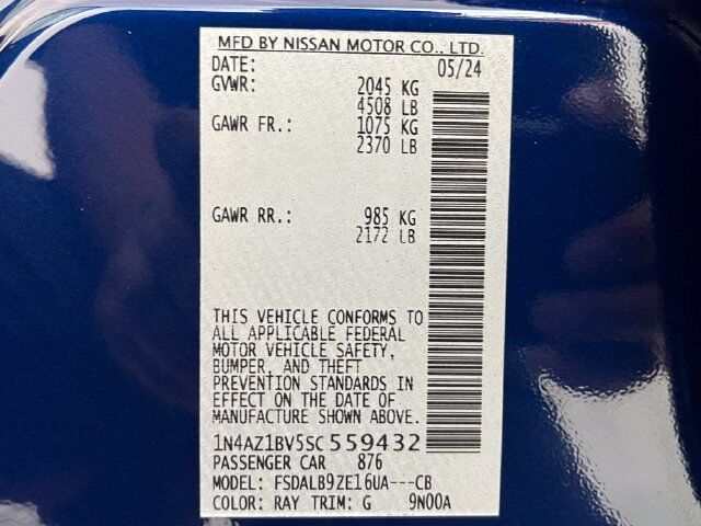 2025 Nissan Leaf S