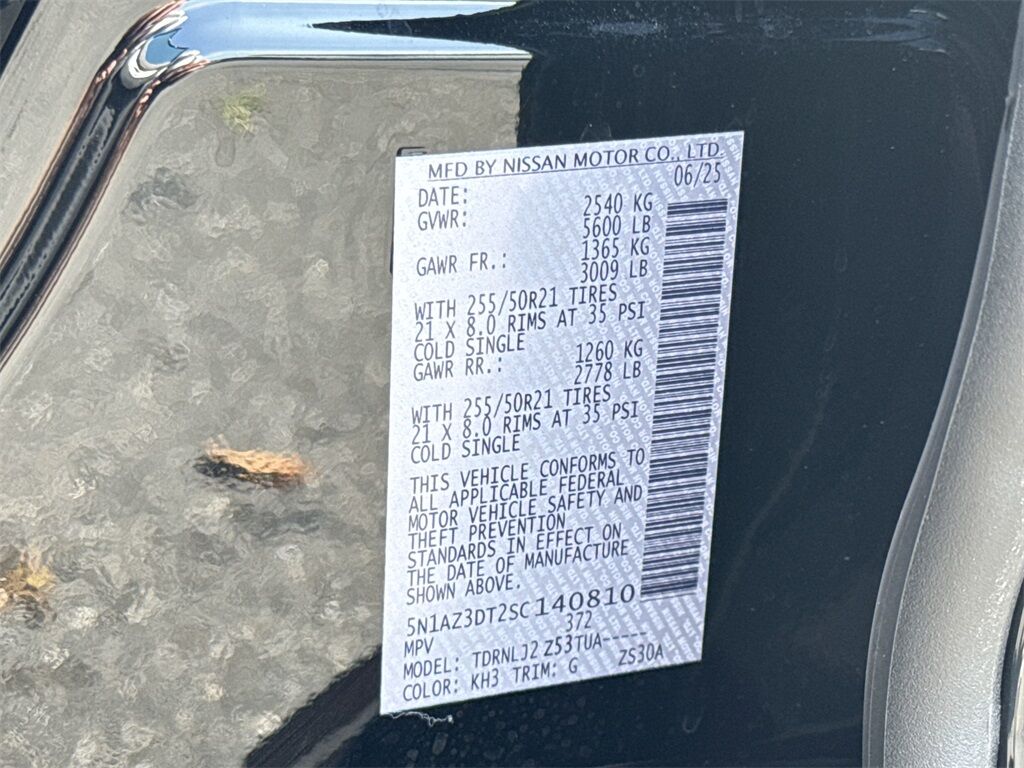 2025 Nissan Murano Platinum Kennesaw GA