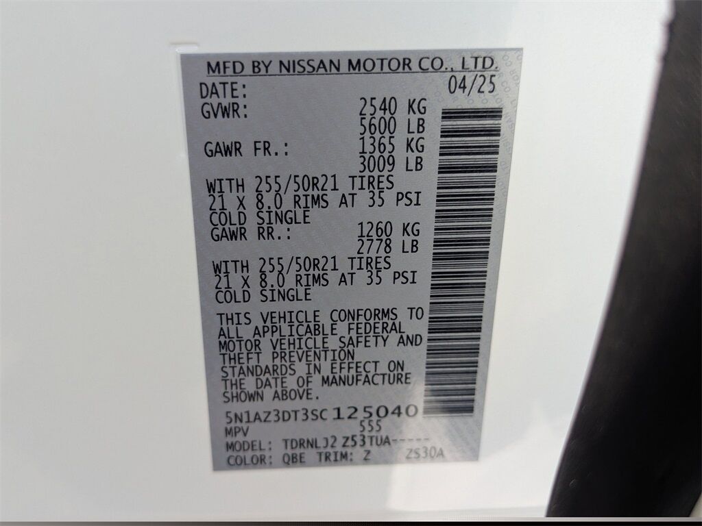 2025 Nissan Murano Platinum Kennesaw GA