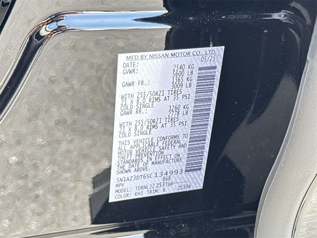 2025 Nissan Murano Platinum Kennesaw GA