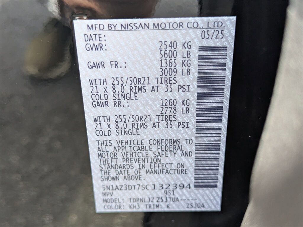 2025 Nissan Murano Platinum Kennesaw GA