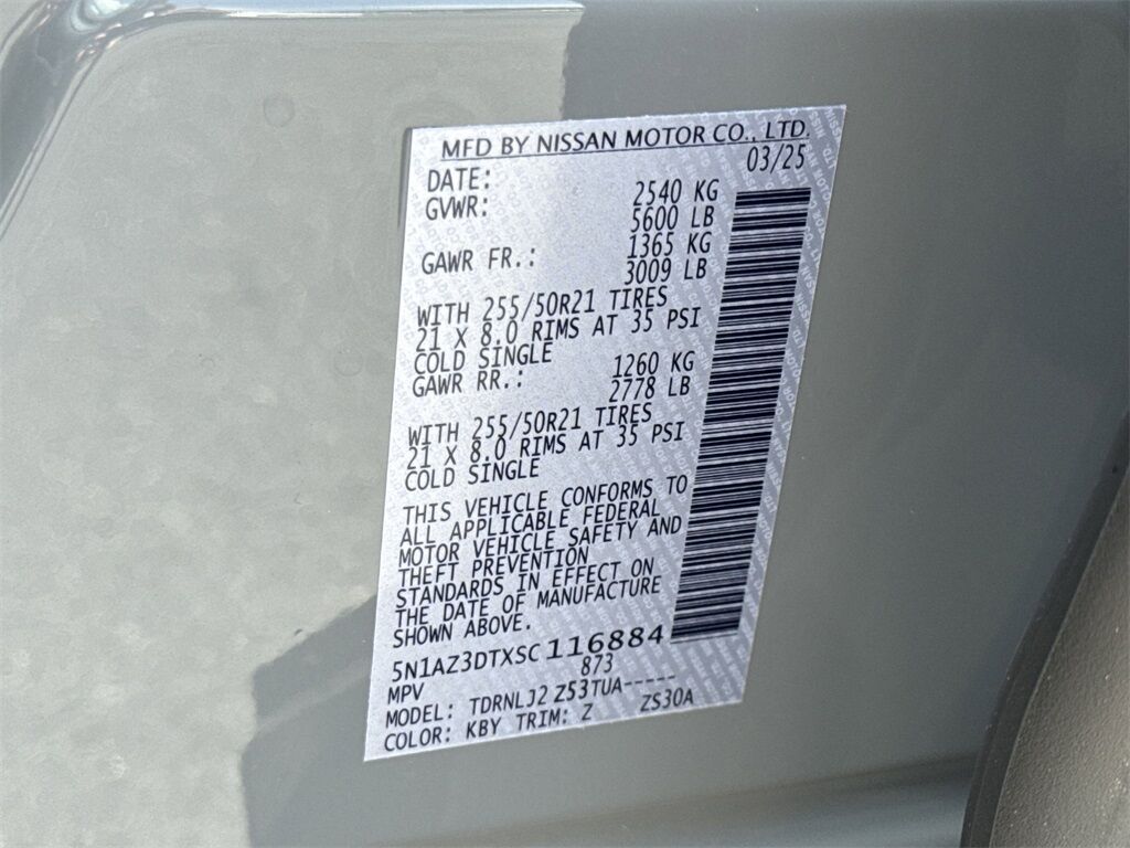 2025 Nissan Murano Platinum Kennesaw GA