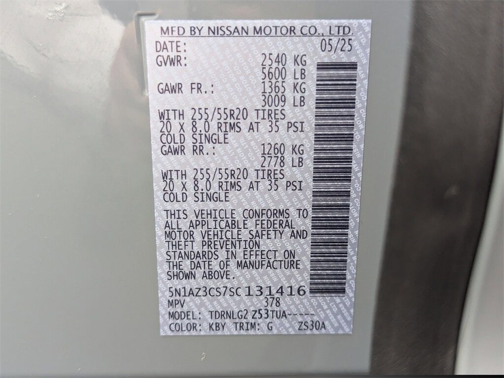 2025 Nissan Murano SL Kennesaw GA