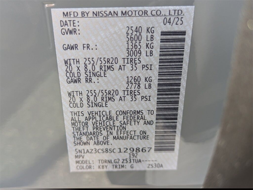 2025 Nissan Murano SL Kennesaw GA