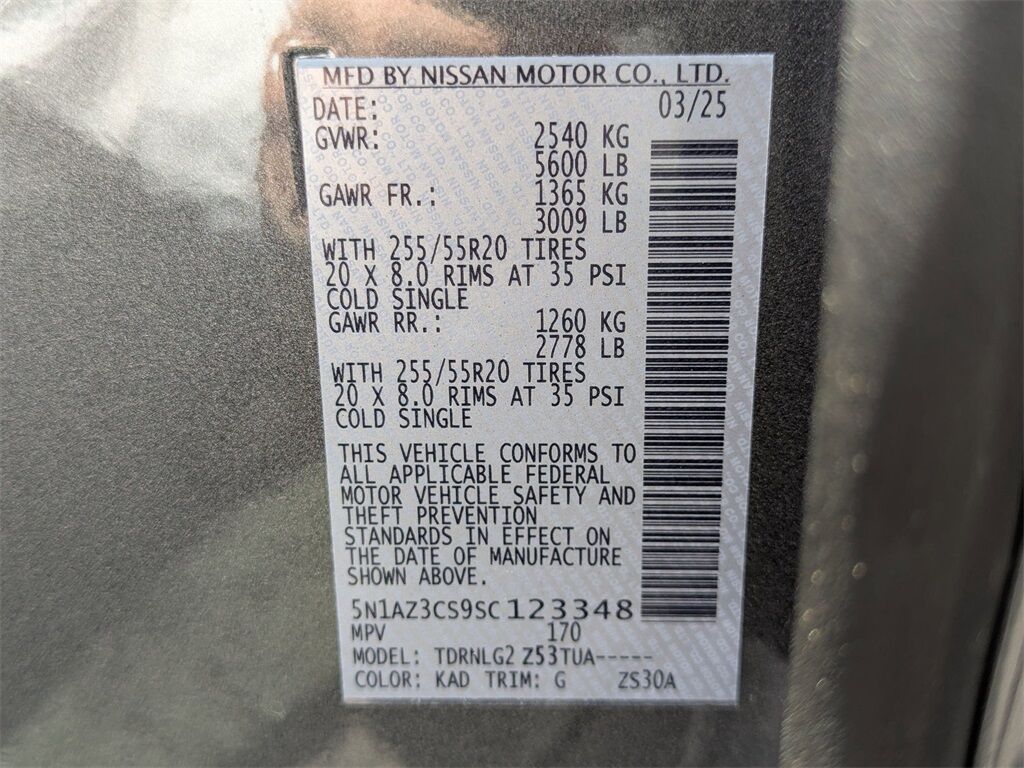 2025 Nissan Murano SL Kennesaw GA