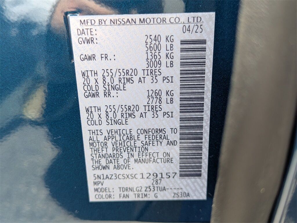 2025 Nissan Murano SL Kennesaw GA