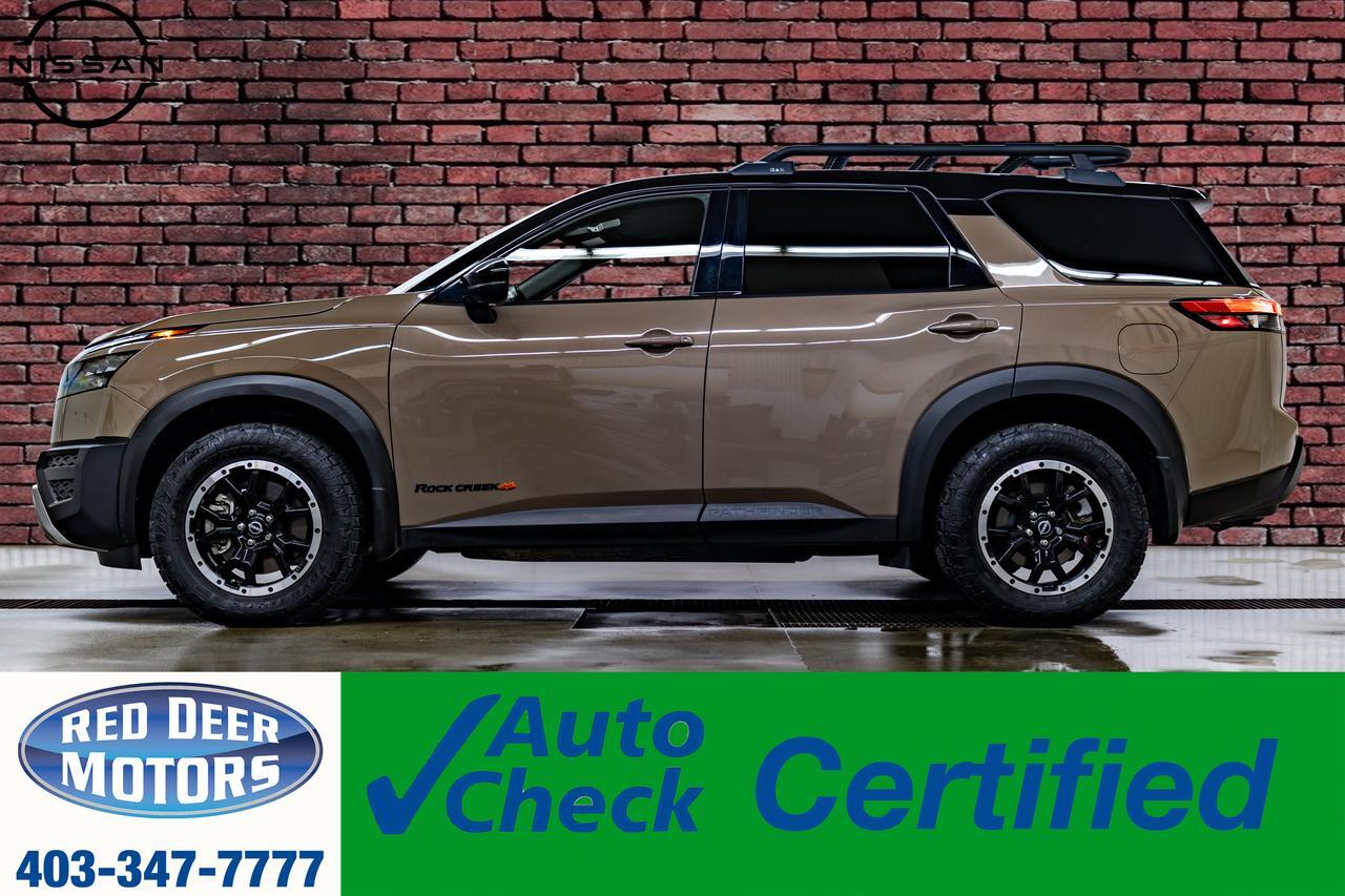 2025 Nissan Pathfinder AWD Rock Creek Leather BCam