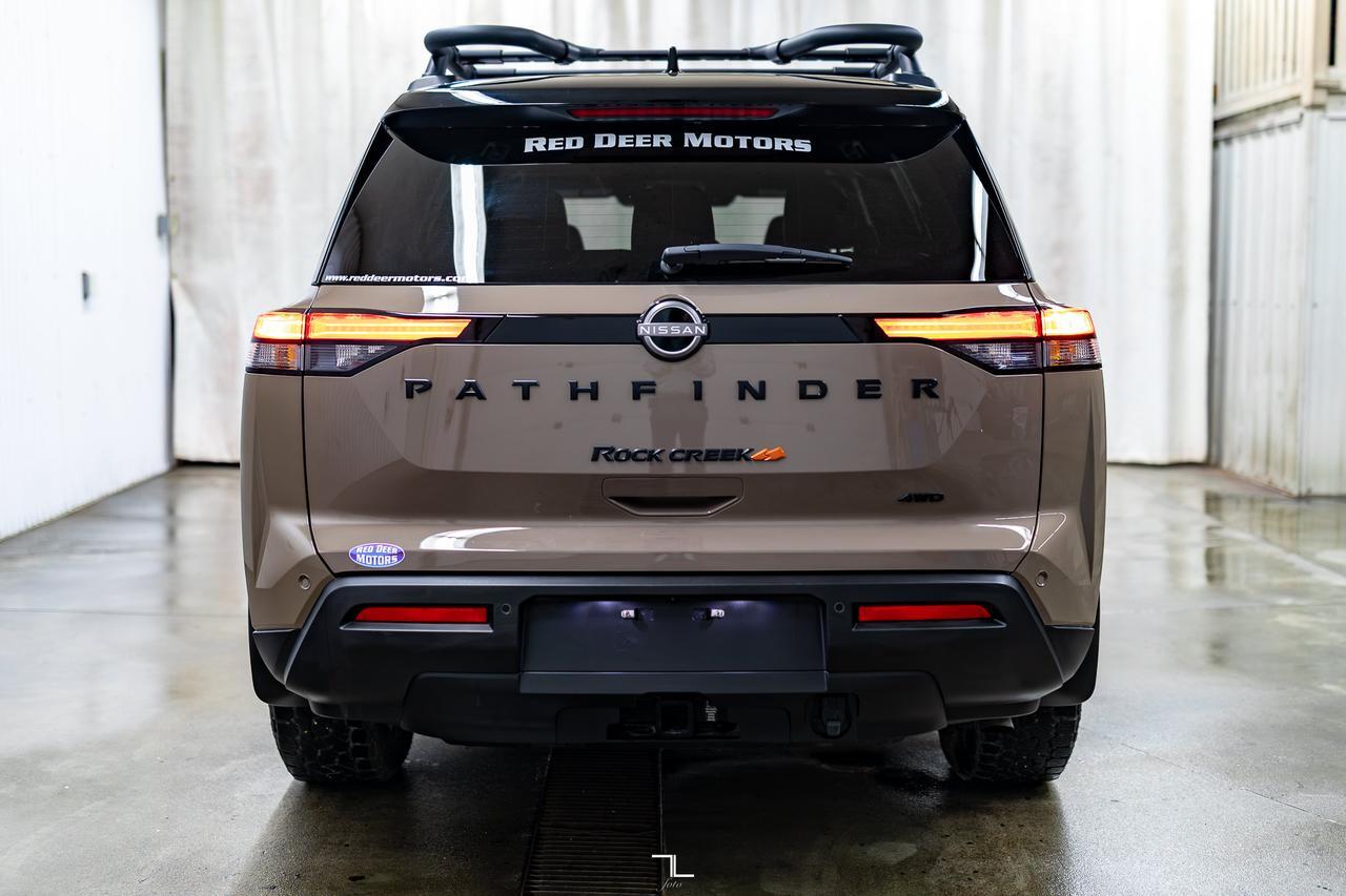 2025 Nissan Pathfinder AWD Rock Creek Leather BCam Red Deer AB