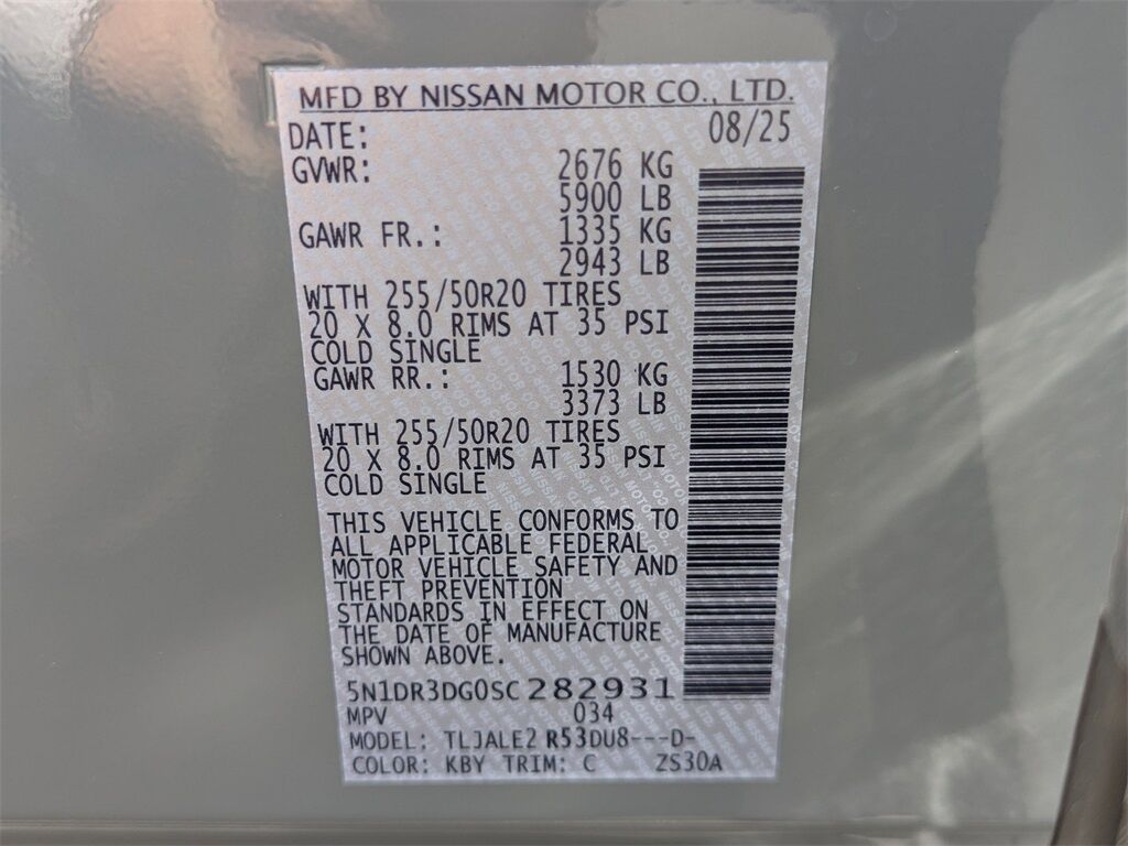 2025 Nissan Pathfinder Platinum Kennesaw GA