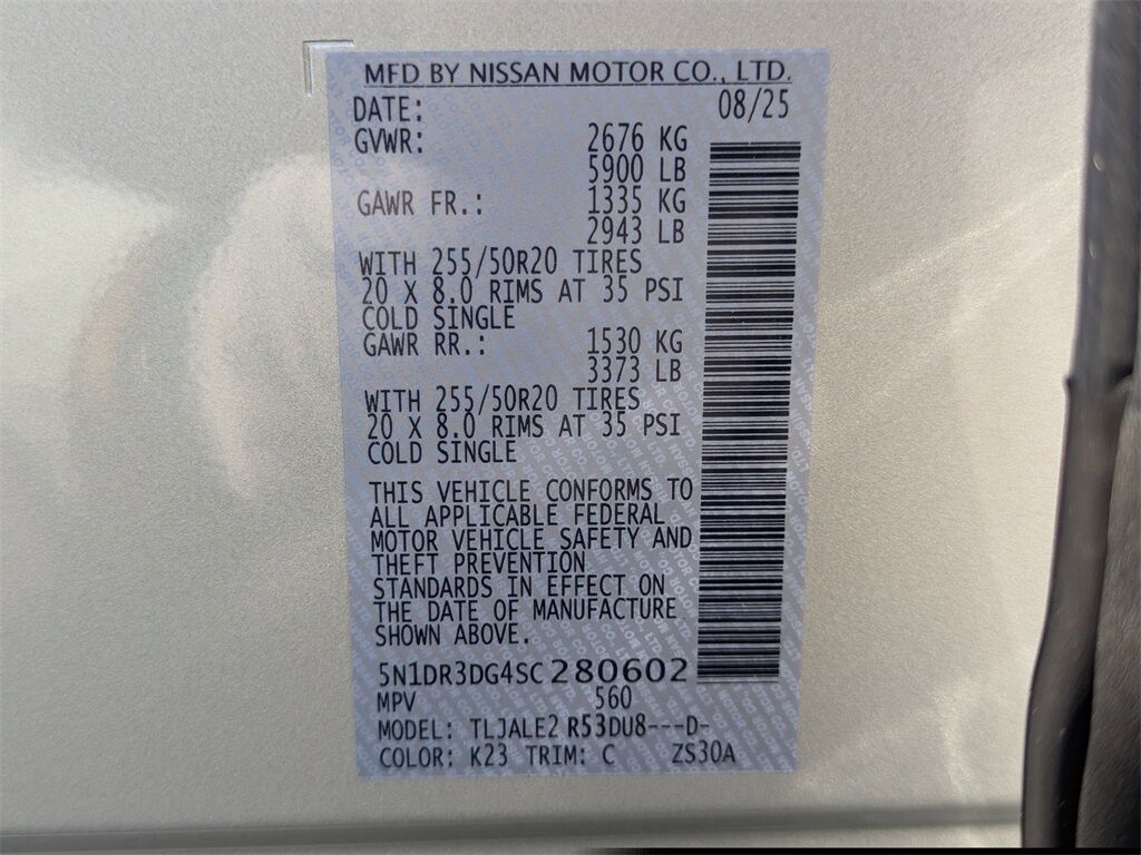 2025 Nissan Pathfinder Platinum Kennesaw GA