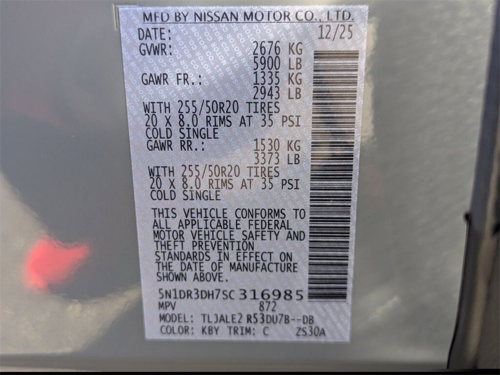 2025 Nissan Pathfinder Platinum Kennesaw GA