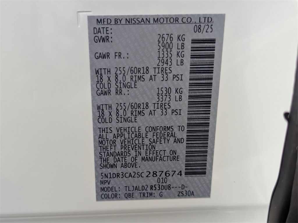 2025 Nissan Pathfinder SL Kennesaw GA