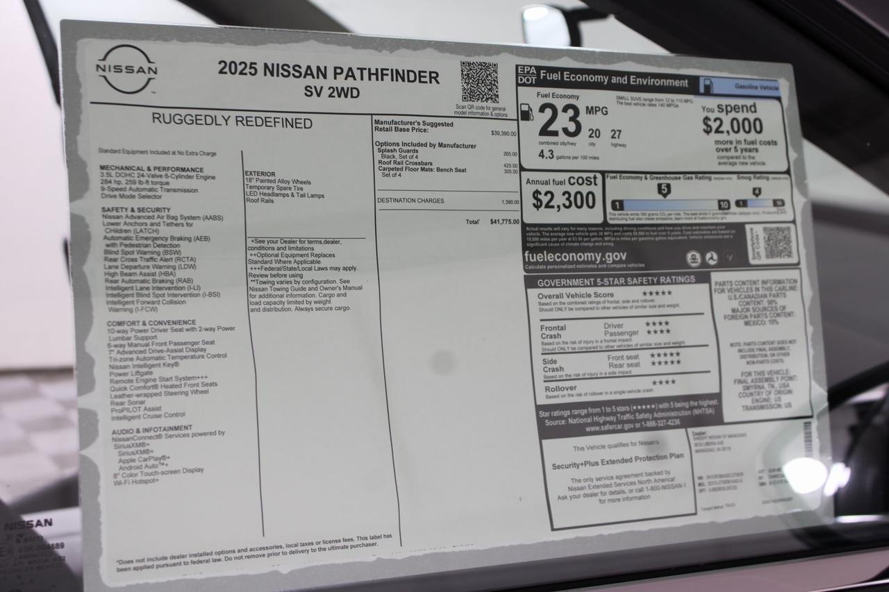 2025 Nissan Pathfinder SV Manassas VA
