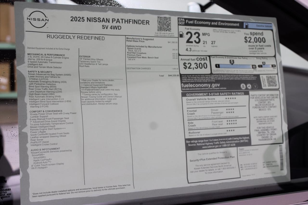 2025 Nissan Pathfinder SV Manassas VA