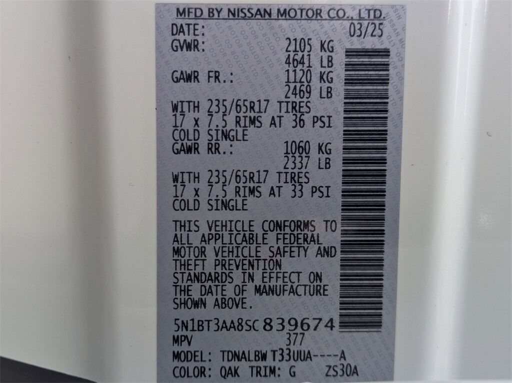 2025 Nissan Rogue S Kennesaw GA