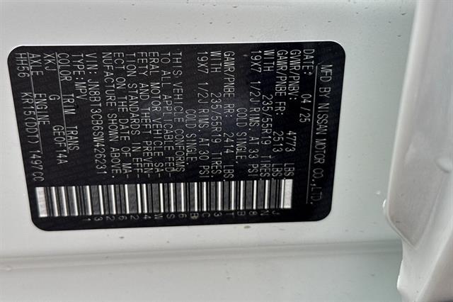 2025 Nissan Rogue SL San Luis Obispo CA