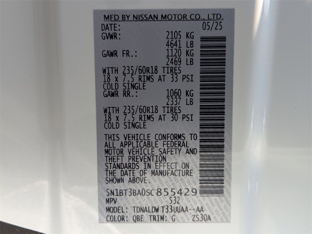 2025 Nissan Rogue SV Kennesaw GA