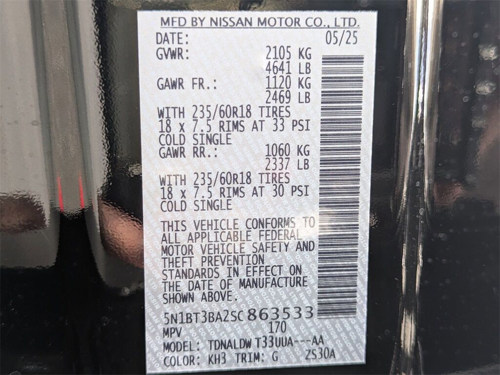 2025 Nissan Rogue SV Kennesaw GA