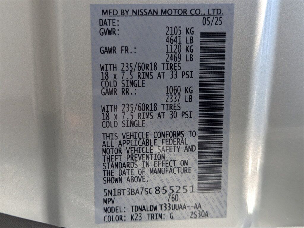 2025 Nissan Rogue SV Kennesaw GA