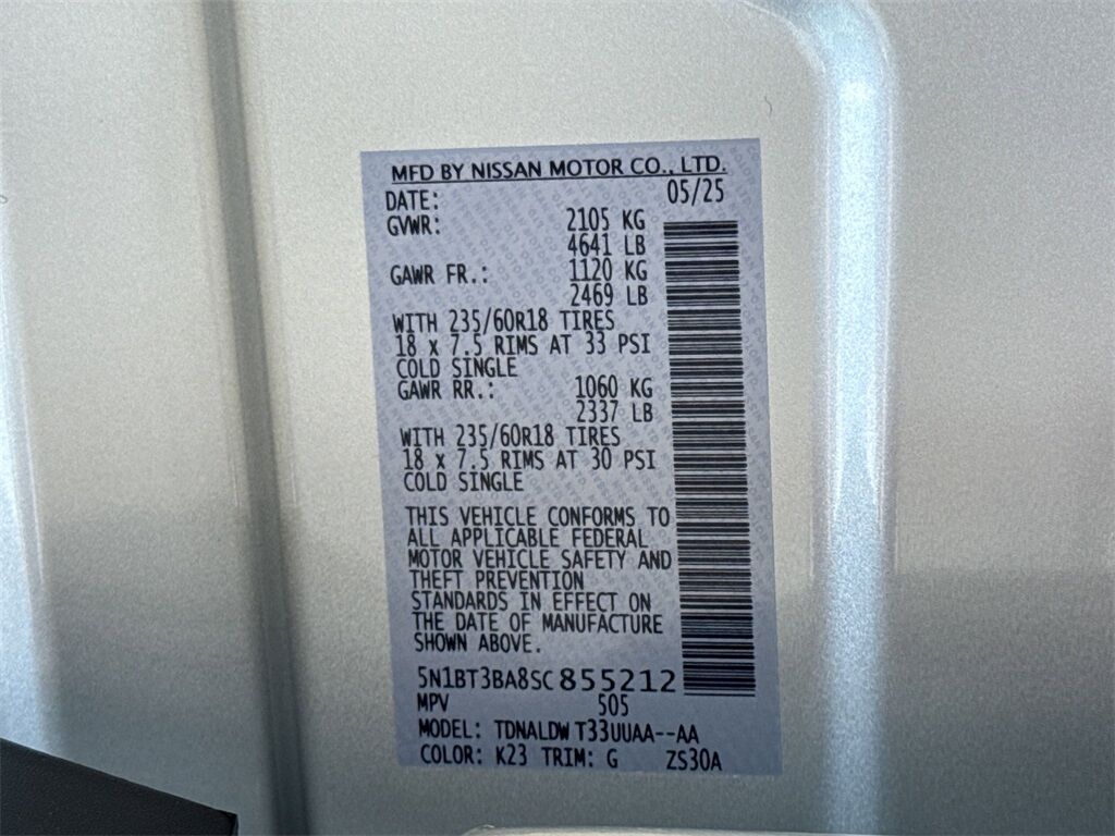 2025 Nissan Rogue SV Kennesaw GA