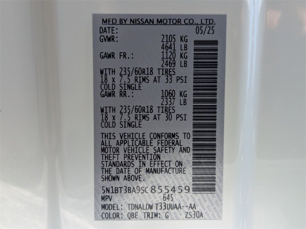 2025 Nissan Rogue SV Kennesaw GA