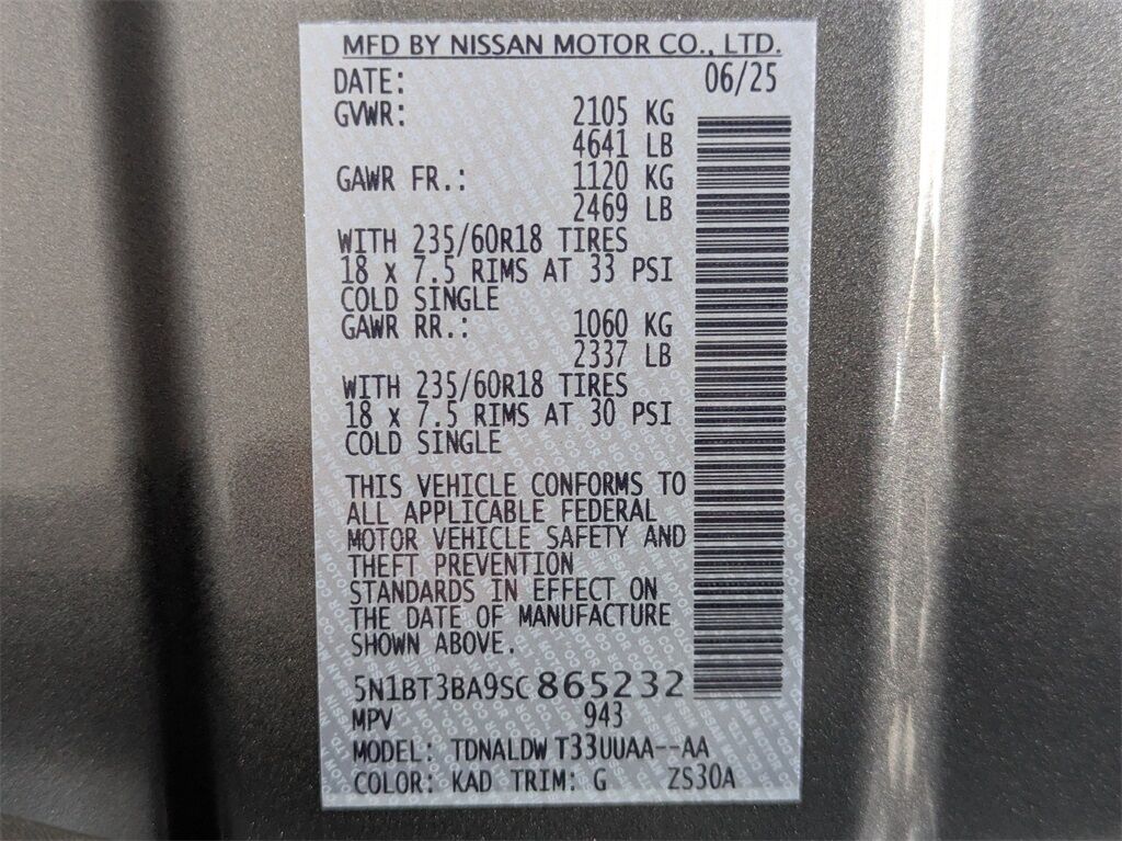 2025 Nissan Rogue SV Kennesaw GA