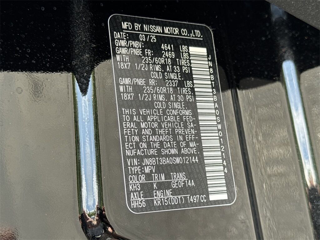 2025 Nissan Rogue SV Kennesaw GA