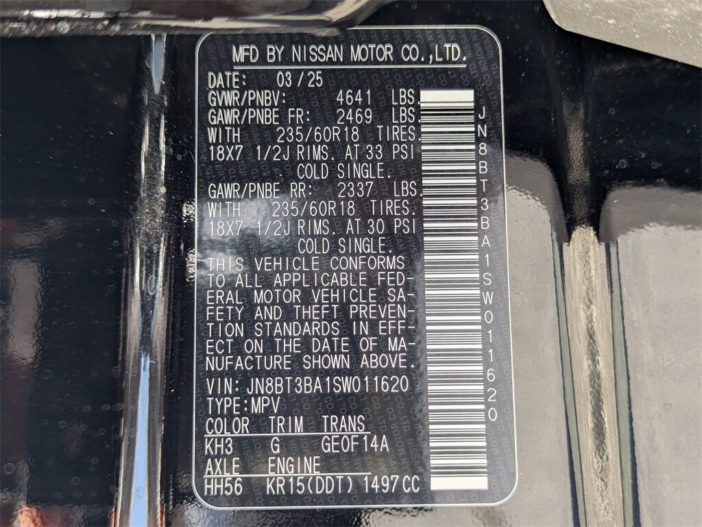 2025 Nissan Rogue SV Kennesaw GA